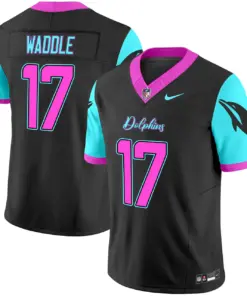 Alternative view of Tua Tagovailoa Miami Dolphins Nike Vice Vapor Limited Stitched Jersey - Black