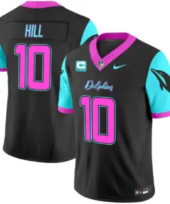 Tua Tagovailoa Miami Dolphins Nike Vice Vapor Limited Stitched Jersey - Black - Image 3