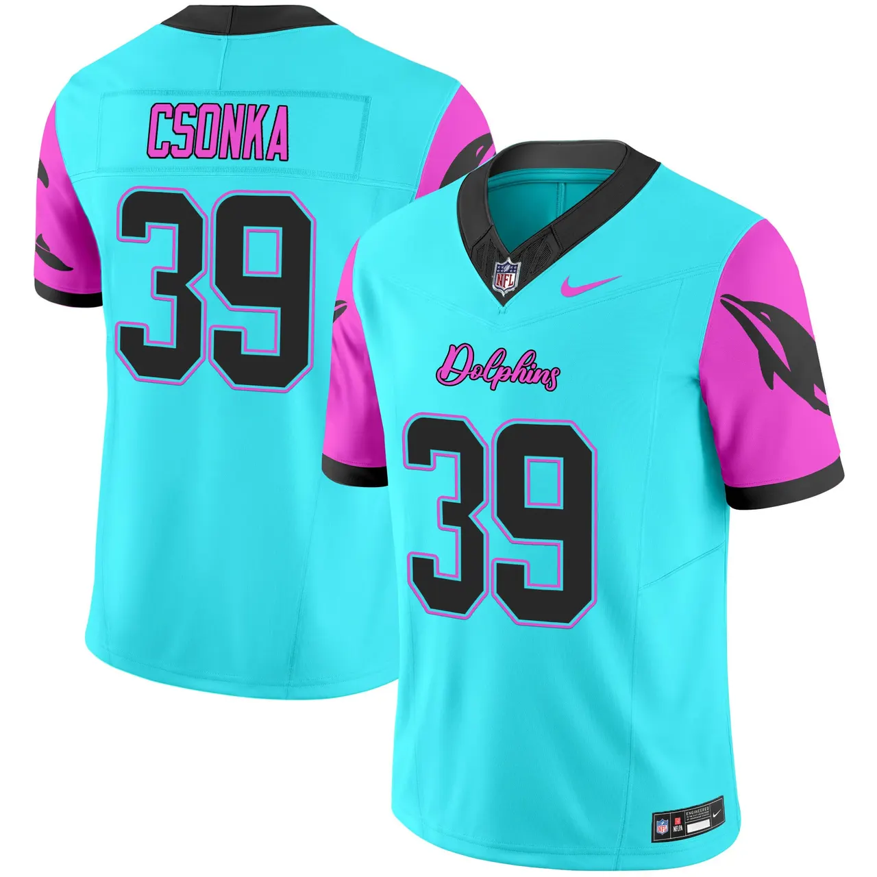 Tua Tagovailoa Miami Dolphins Nike Vice Vapor Limited Stitched Jersey - Black - Image 15