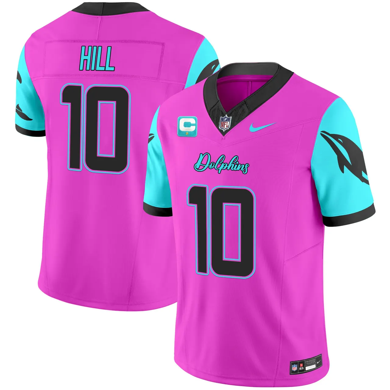 Tua Tagovailoa Miami Dolphins Nike Vice Vapor Limited Stitched Jersey - Black - Image 19