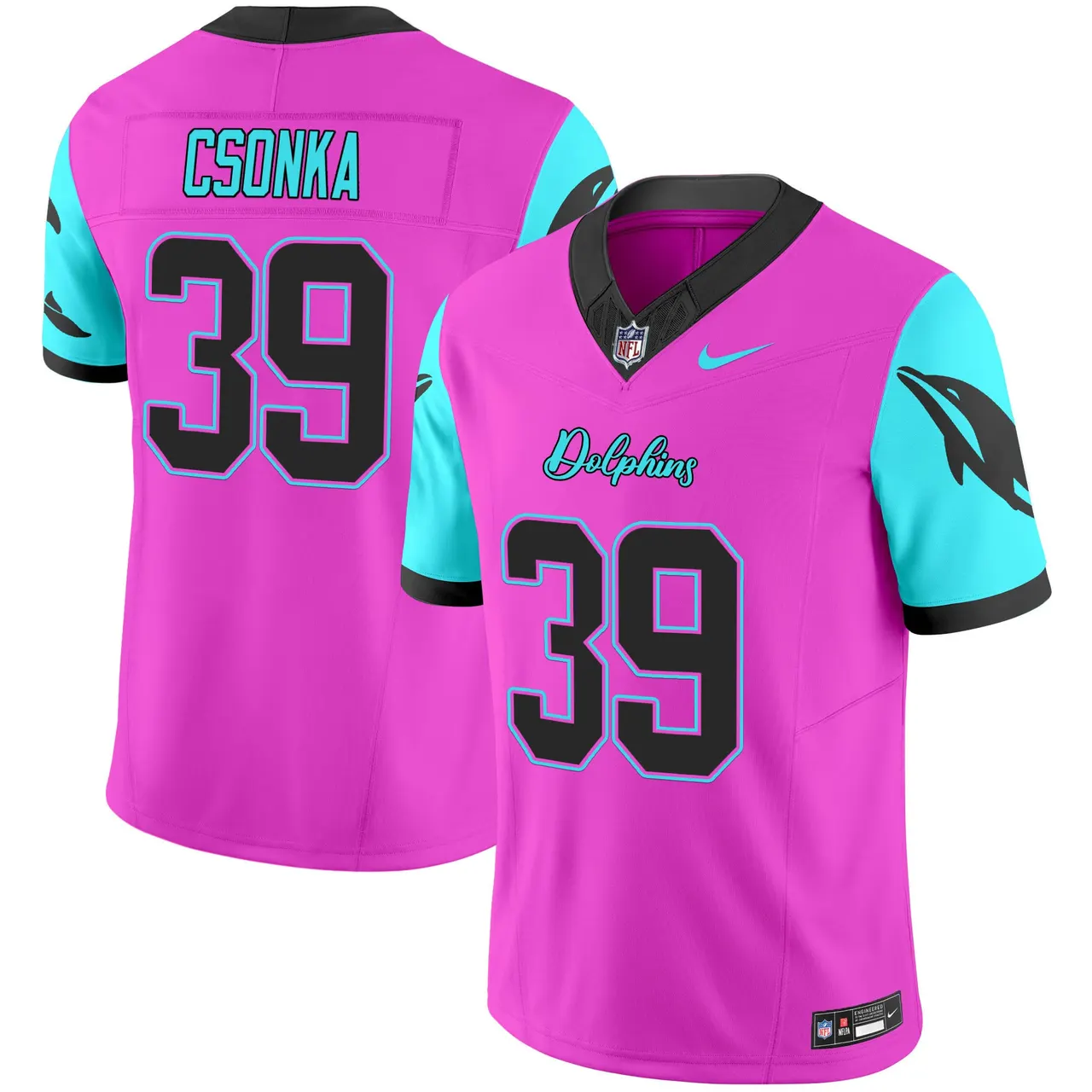 Tua Tagovailoa Miami Dolphins Nike Vice Vapor Limited Stitched Jersey - Black - Image 23