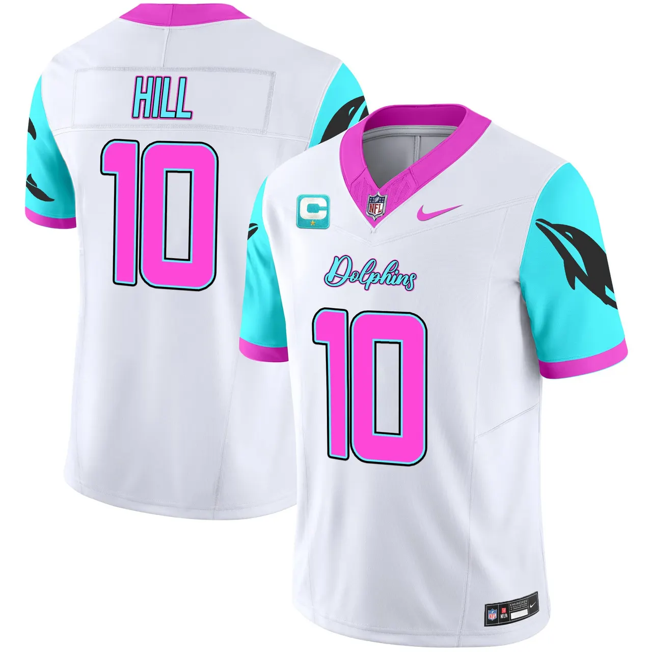 Tua Tagovailoa Miami Dolphins Nike Vice Vapor Limited Stitched Jersey - Black - Image 27