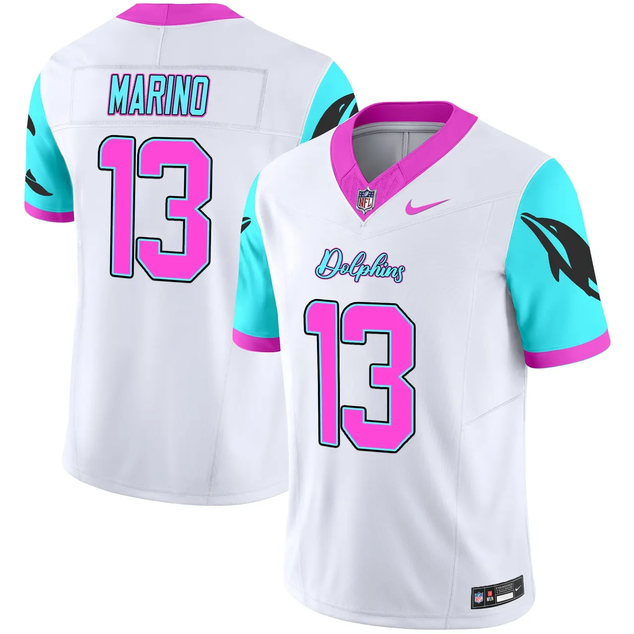 Tua Tagovailoa Miami Dolphins Nike Vice Vapor Limited Stitched Jersey - Black - Image 29
