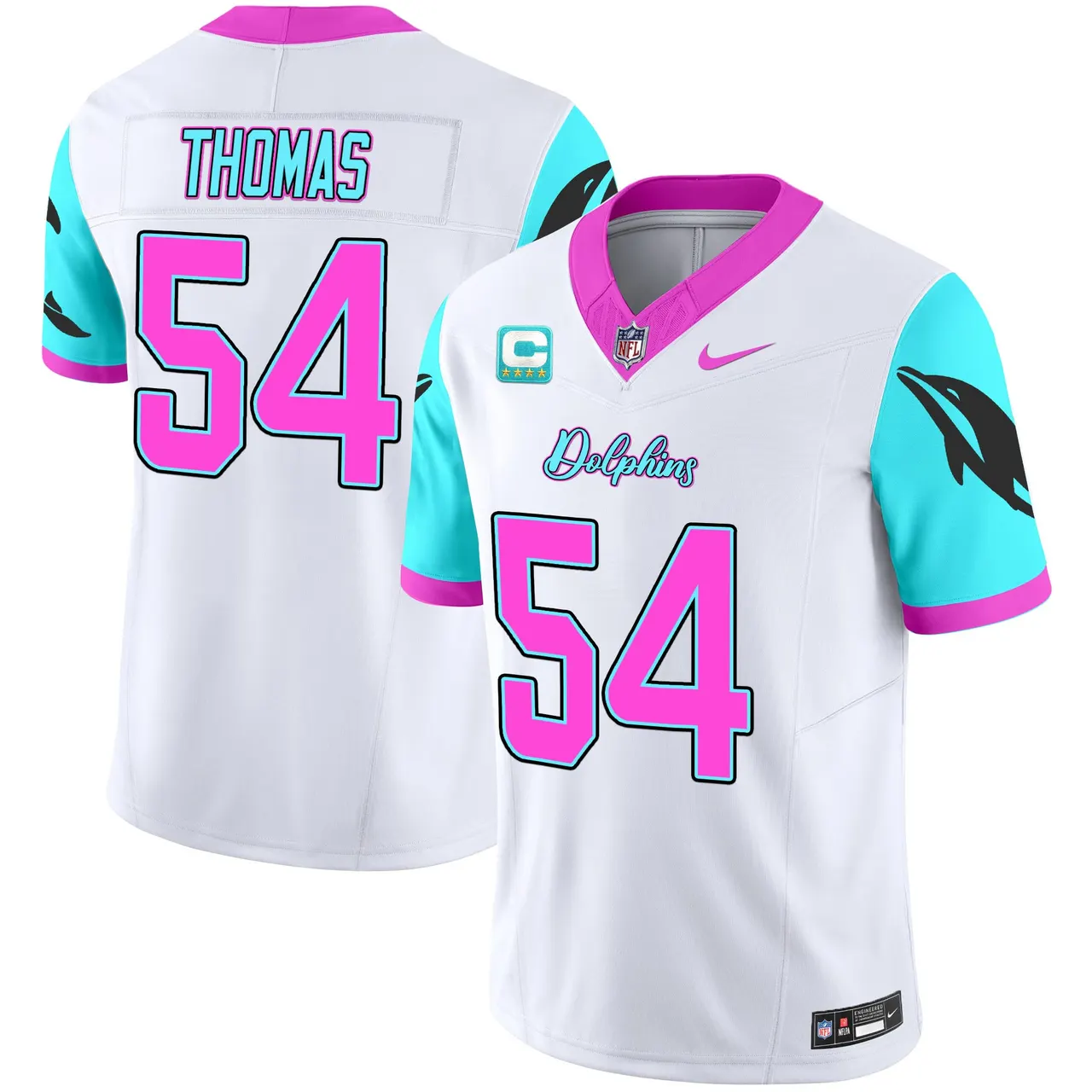 Tua Tagovailoa Miami Dolphins Nike Vice Vapor Limited Stitched Jersey - Black - Image 30