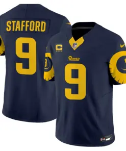 Los Angeles Rams Nike Special Vapor Limited Stitched Jersey - Navy - Image 3