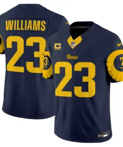 Los Angeles Rams Nike Special Vapor Limited Stitched Jersey - Navy - Image 4