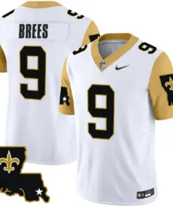 New Orleans Saints Nike 1987 Legacy Vapor Limited Stitched Jersey - White - Image 6
