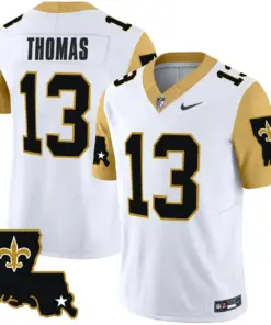 New Orleans Saints Nike 1987 Legacy Vapor Limited Stitched Jersey - White - Image 7