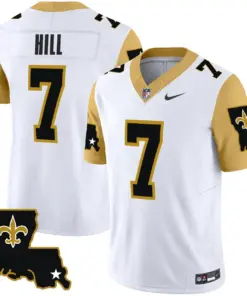 New Orleans Saints Nike 1987 Legacy Vapor Limited Stitched Jersey - White - Image 8