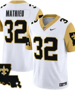New Orleans Saints Nike 1987 Legacy Vapor Limited Stitched Jersey - White - Image 9