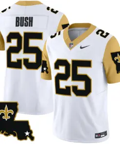 New Orleans Saints Nike 1987 Legacy Vapor Limited Stitched Jersey - White - Image 10