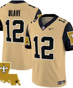 New Orleans Saints Nike 1987 Legacy Vapor Limited Stitched Jersey - White - Image 22
