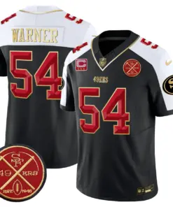 San Francisco 49ers Nike Est.1946 Patch Vapor Limited Stitched Jersey - Anthracite - Image 5