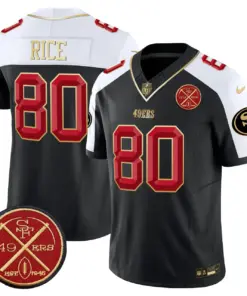 San Francisco 49ers Nike Est.1946 Patch Vapor Limited Stitched Jersey - Anthracite - Image 6