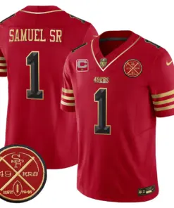 San Francisco 49ers Nike Est.1946 Patch Vapor Limited Stitched Jersey - Anthracite - Image 12