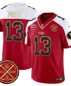 San Francisco 49ers Nike Est.1946 Patch Vapor Limited Stitched Jersey - Anthracite - Image 33