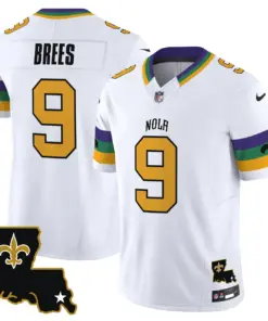 New Orleans Saints Nike 2024 Vapor Limited Stitched Jersey - White - Image 5