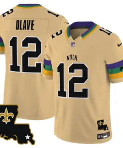 New Orleans Saints Nike 2024 Vapor Limited Stitched Jersey - White - Image 15