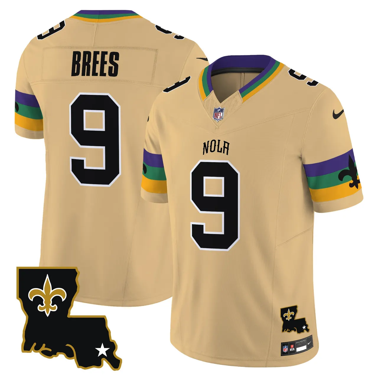 New Orleans Saints Nike 2024 Vapor Limited Stitched Jersey - White - Image 19