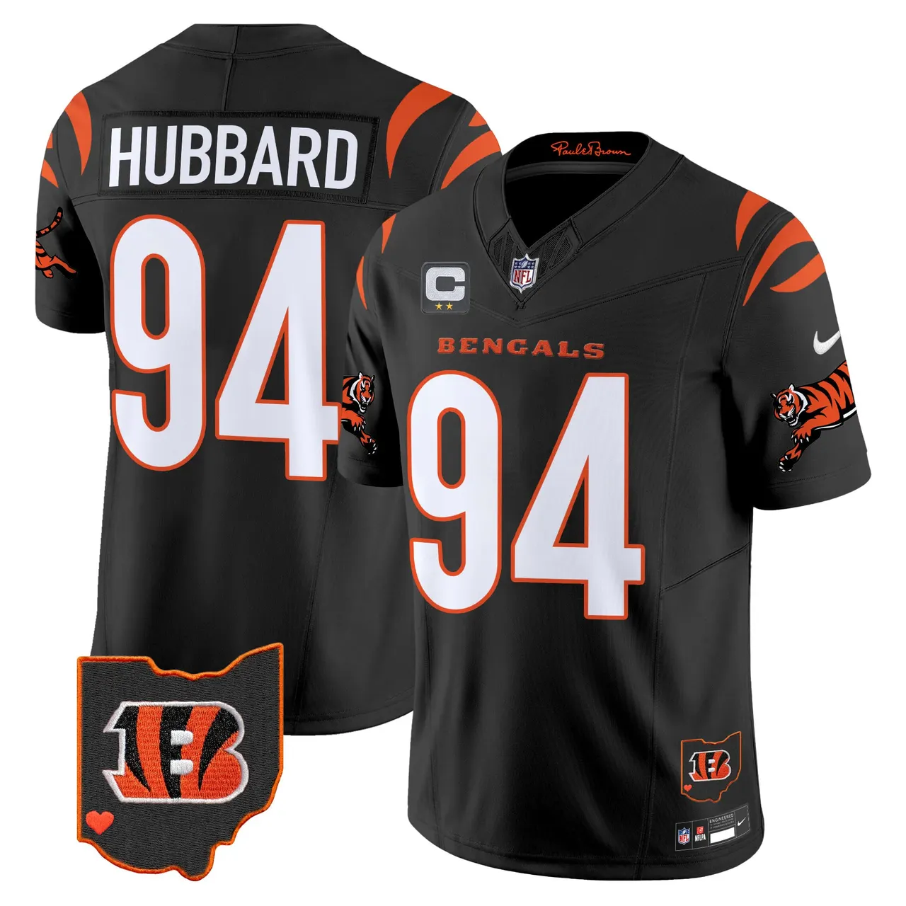 Cincinnati Bengals Nike 2024 Vapor Limited Stitched Jersey - White - Image 17