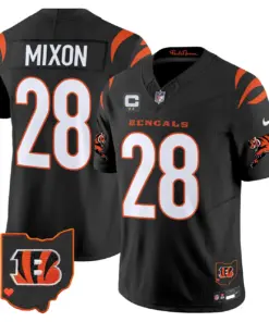 Cincinnati Bengals Nike 2024 Vapor Limited Stitched Jersey - White - Image 18