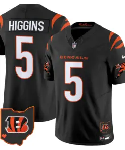 Cincinnati Bengals Nike 2024 Vapor Limited Stitched Jersey - White - Image 19