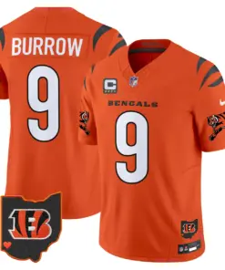 Cincinnati Bengals Nike 2024 Vapor Limited Stitched Jersey - White - Image 22