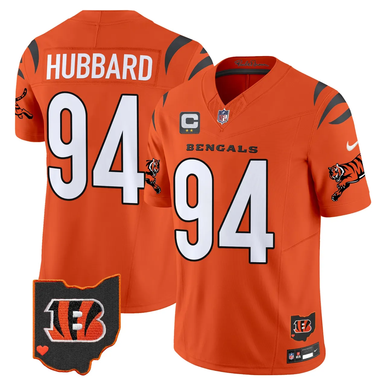 Cincinnati Bengals Nike 2024 Vapor Limited Stitched Jersey - White - Image 24