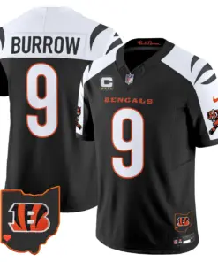 Cincinnati Bengals Nike 2024 Vapor Limited Stitched Jersey - White - Image 29