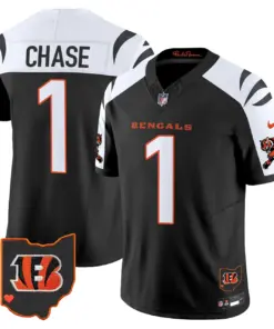 Cincinnati Bengals Nike 2024 Vapor Limited Stitched Jersey - White - Image 30