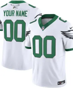Philadelphia Eagles Nike Vapor Custom Limited Stitched Jersey - White