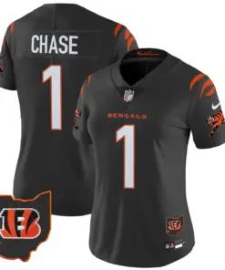 Cincinnati Bengals Nike Women's 2024 Vapor Limited Stitched Jersey - White - Image 16