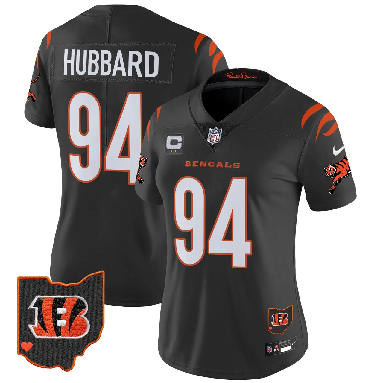 Cincinnati Bengals Nike Women's 2024 Vapor Limited Stitched Jersey - White - Image 17