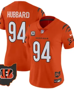 Cincinnati Bengals Nike Women's 2024 Vapor Limited Stitched Jersey - White - Image 24