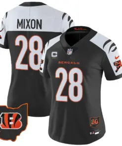 Cincinnati Bengals Nike Women's 2024 Vapor Limited Stitched Jersey - White - Image 32