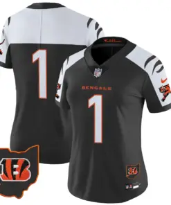 Cincinnati Bengals Nike Women's 2024 Vapor Limited Stitched Jersey - White - Image 35