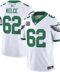 Alternative view of Saquon Barkley Philadelphia Eagles Nike Vapor Limited Stitched Jersey - White