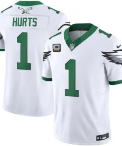 Saquon Barkley Philadelphia Eagles Nike Vapor Limited Stitched Jersey - White - Image 3