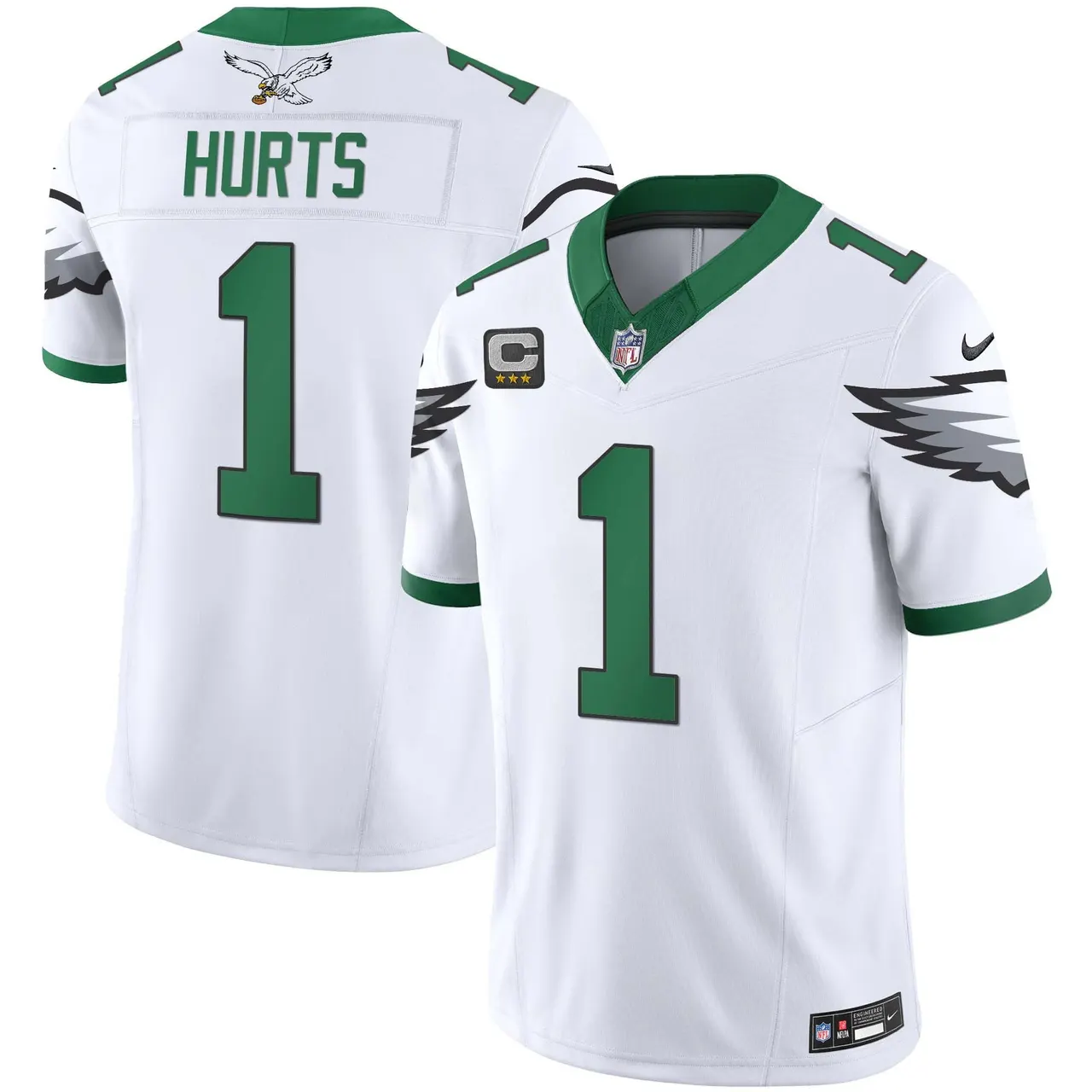 Saquon Barkley Philadelphia Eagles Nike Vapor Limited Stitched Jersey - White - Image 3