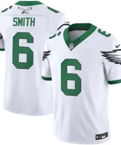 Saquon Barkley Philadelphia Eagles Nike Vapor Limited Stitched Jersey - White - Image 4