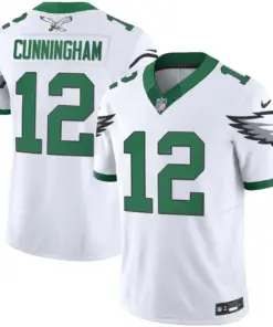 Saquon Barkley Philadelphia Eagles Nike Vapor Limited Stitched Jersey - White - Image 5