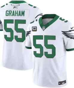 Saquon Barkley Philadelphia Eagles Nike Vapor Limited Stitched Jersey - White - Image 6