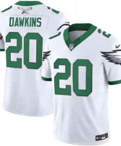 Saquon Barkley Philadelphia Eagles Nike Vapor Limited Stitched Jersey - White - Image 7