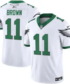 Saquon Barkley Philadelphia Eagles Nike Vapor Limited Stitched Jersey - White - Image 8