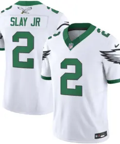 Saquon Barkley Philadelphia Eagles Nike Vapor Limited Stitched Jersey - White - Image 9