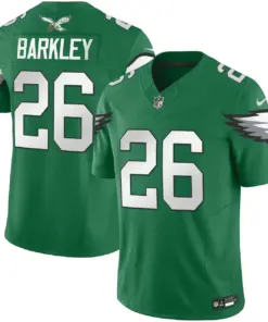 Saquon Barkley Philadelphia Eagles Nike Vapor Limited Stitched Jersey - White - Image 10