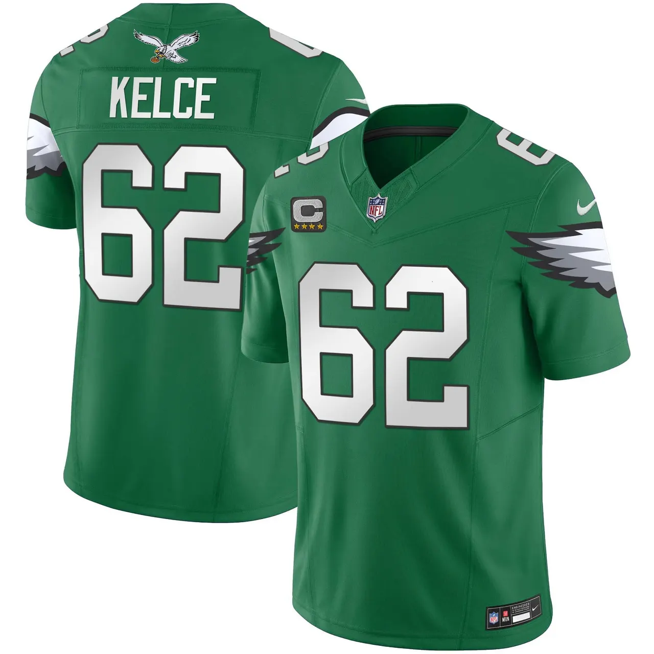 Saquon Barkley Philadelphia Eagles Nike Vapor Limited Stitched Jersey - White - Image 11