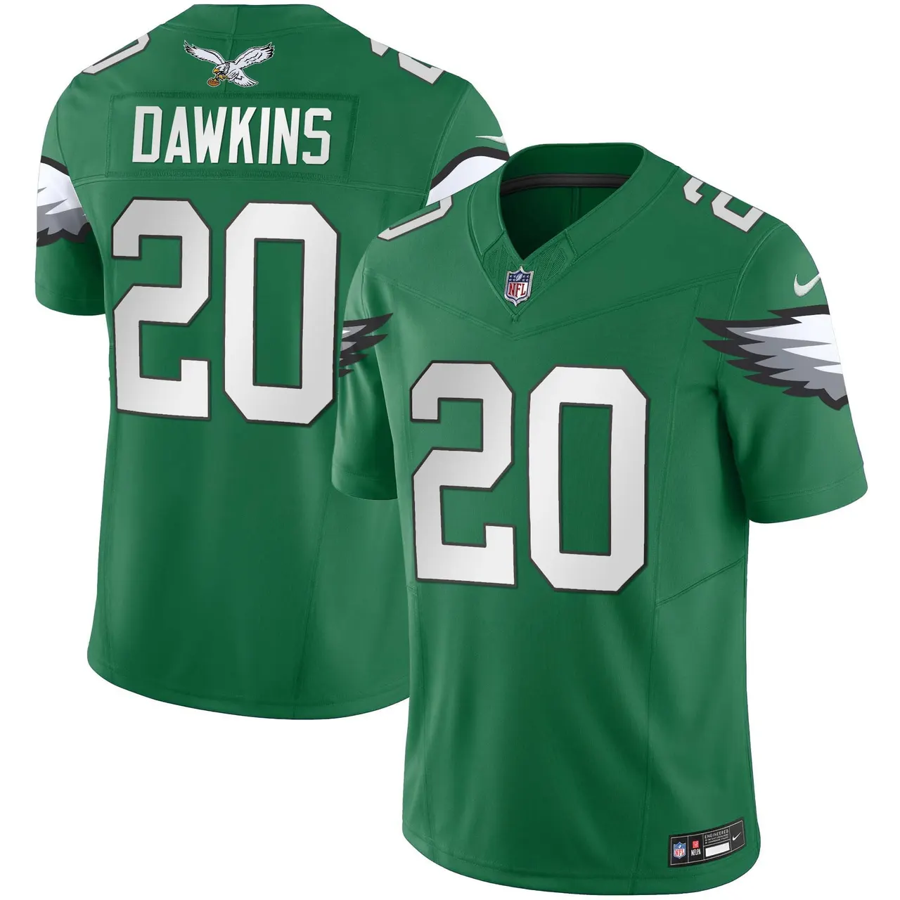Saquon Barkley Philadelphia Eagles Nike Vapor Limited Stitched Jersey - White - Image 16