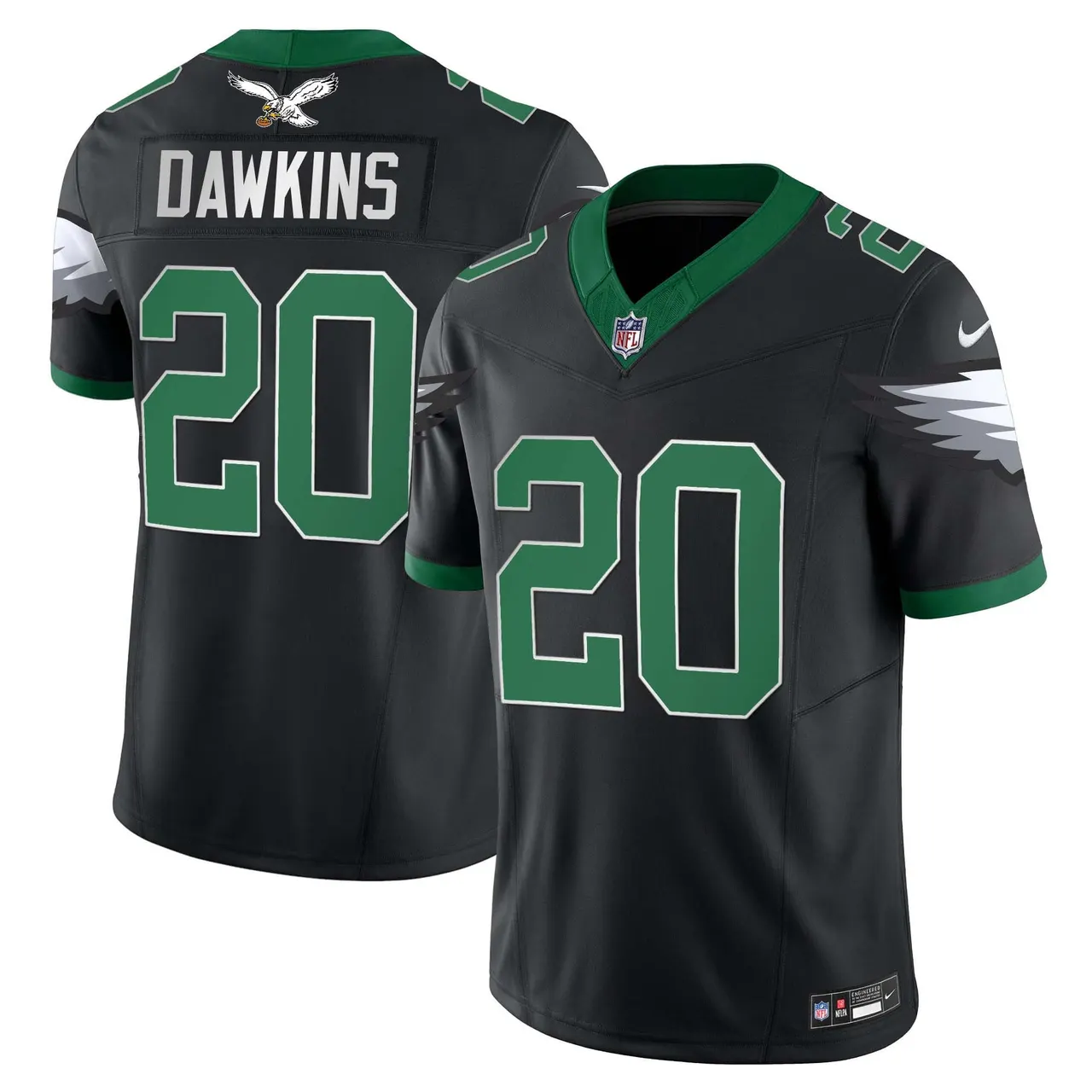 Saquon Barkley Philadelphia Eagles Nike Vapor Limited Stitched Jersey - White - Image 25