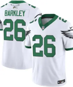Saquon Barkley Philadelphia Eagles Nike Vapor Limited Stitched Jersey - White